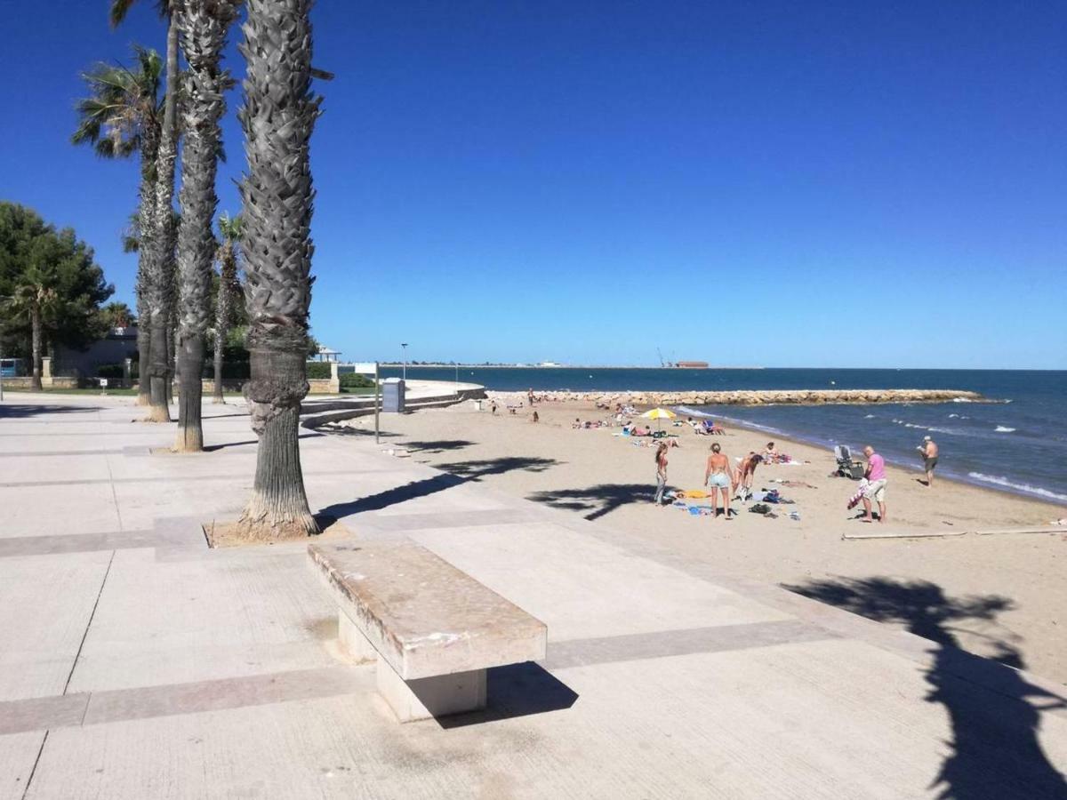 Sant Carlos de la Ràpita Atico Primer Linea De Mar Con Piscina En Ebrehogar מראה חיצוני תמונה