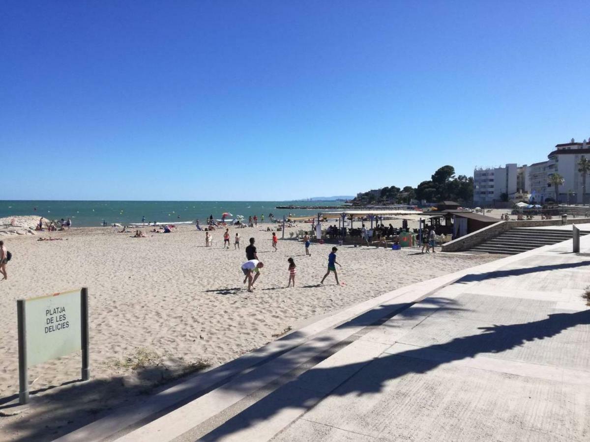 Sant Carlos de la Ràpita Atico Primer Linea De Mar Con Piscina En Ebrehogar מראה חיצוני תמונה